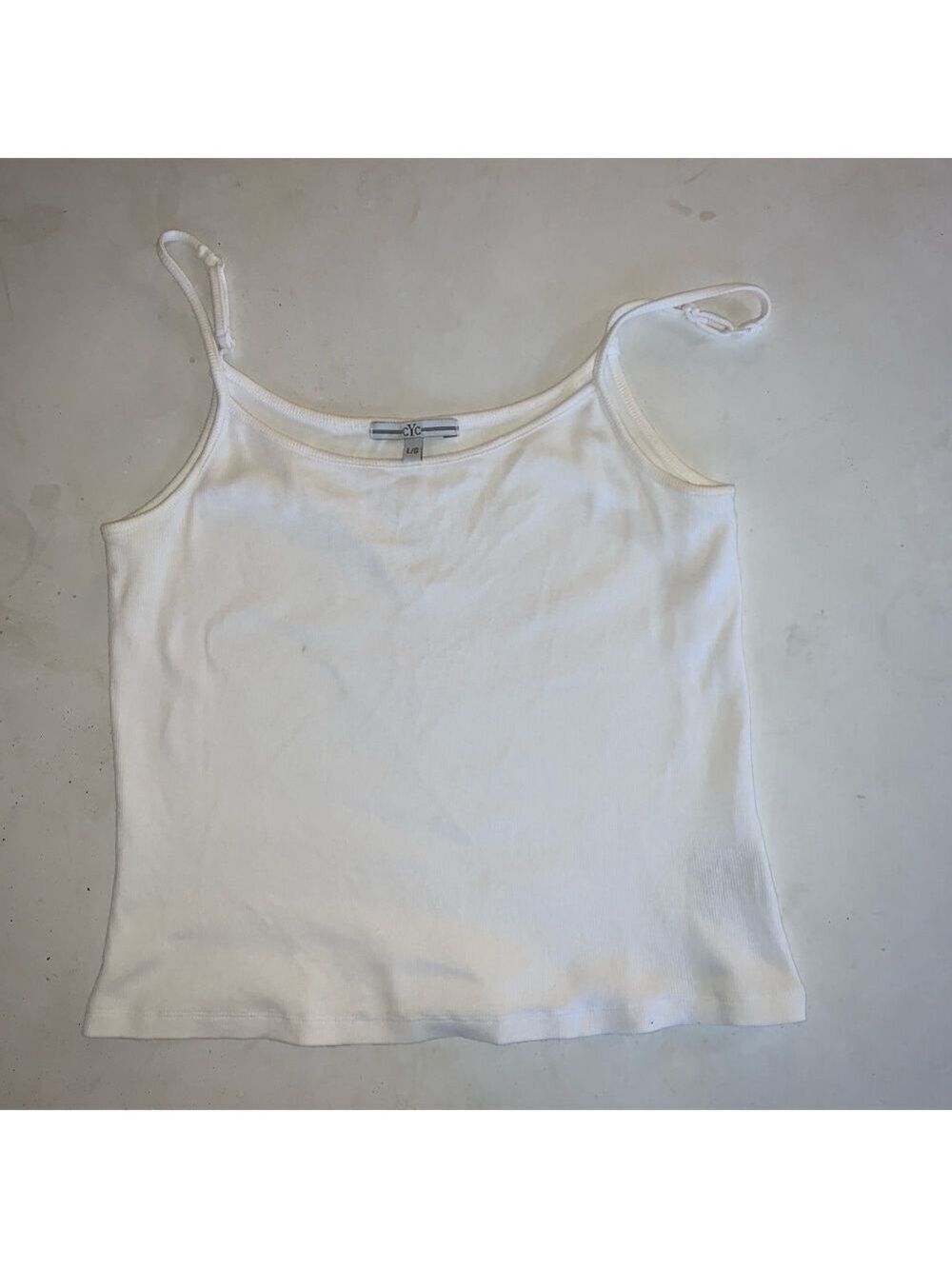 Women's CYC Tank Top Size L White